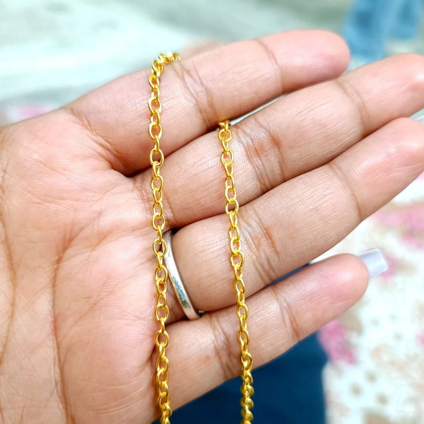 Jwellery Making  (Pendants/ Bracelet/ Anklets) 0.8 Golden  MM 2MTRS Golden 