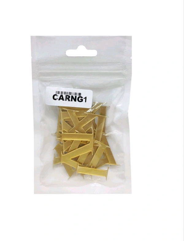 Acrylic Roman Clock Digits Pack Gold