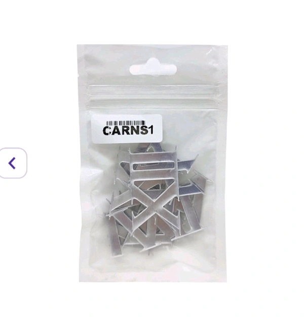 Acrylic Roman Clock Digits Pack Silver 