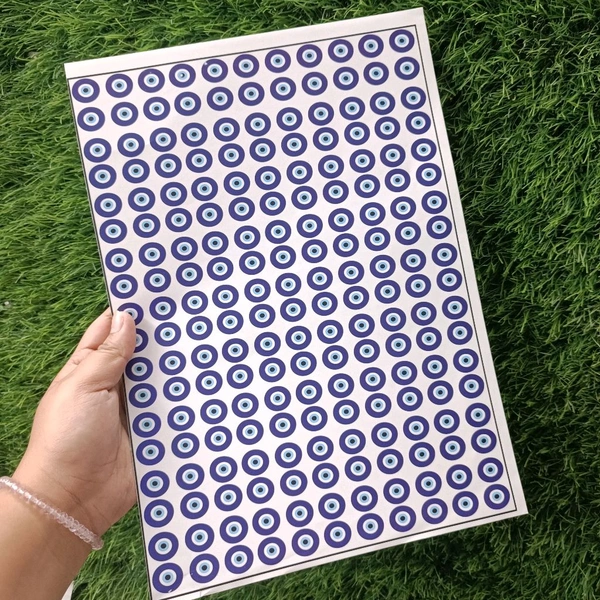 Evil Eye Insert Sheet A4 