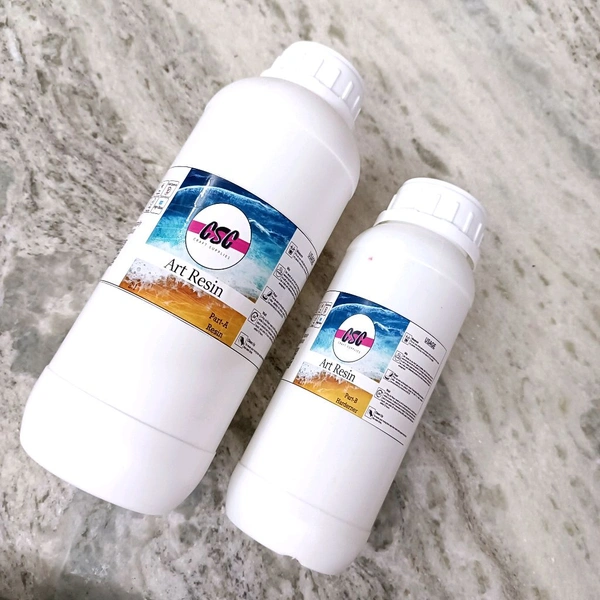 Resin and Hardner Liquid 2:1 Ratio (1.5kg)