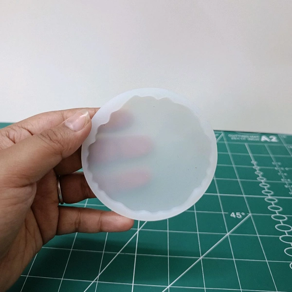 3" Inches Agate Round Silicon Mold 