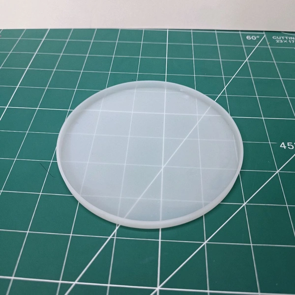 4" Inches Round Plain Mold 
