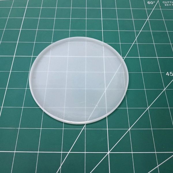 6" Inches Round Plain Silicon Mold