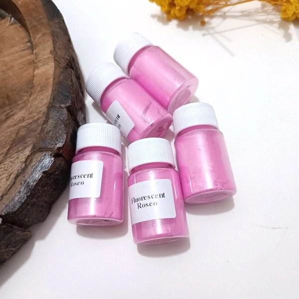 Fluorescent Colour Roseo Mica Powder 