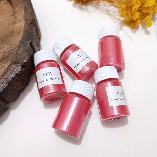 Fluorescent Colour Watermelon Red Mica Powder 