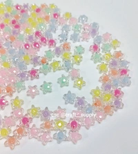 Jewellery Making Crystal Beads (Small Star)25 Grms 