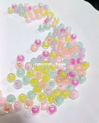 Jewellery Making Crystal Beads ( Round)25 Grms 