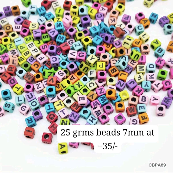 Jwellery Making Beads 25 Grms (7Mm) 