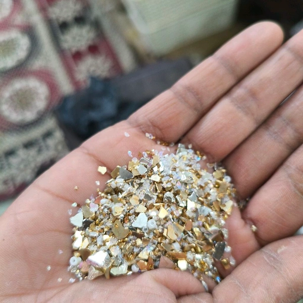 Resin Stone mixture Of Pearls , Stone And Chips 50 Grms 