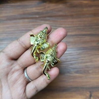 Golden Ganpati Charm (10pcs) 4cm