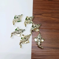 Golden Ganpati Charm (10pcs) 4cm