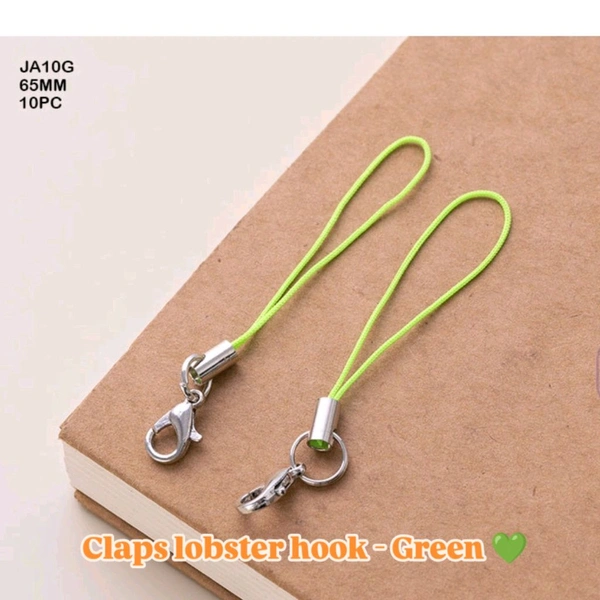 Thread Claps Lobster Hook (10pc) Green