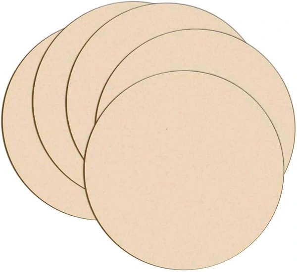 16" INCH ROUND WOOD MDF 1PC PACK 4MM