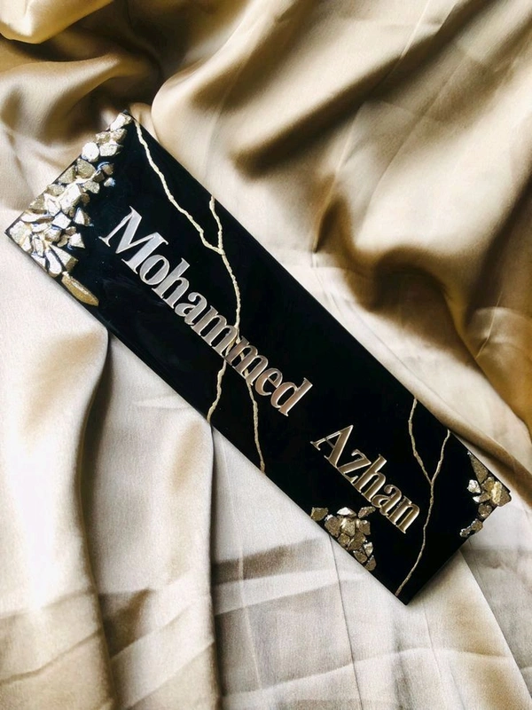 4"12 Inch Name Plate Mold (0.7) Inch Deep