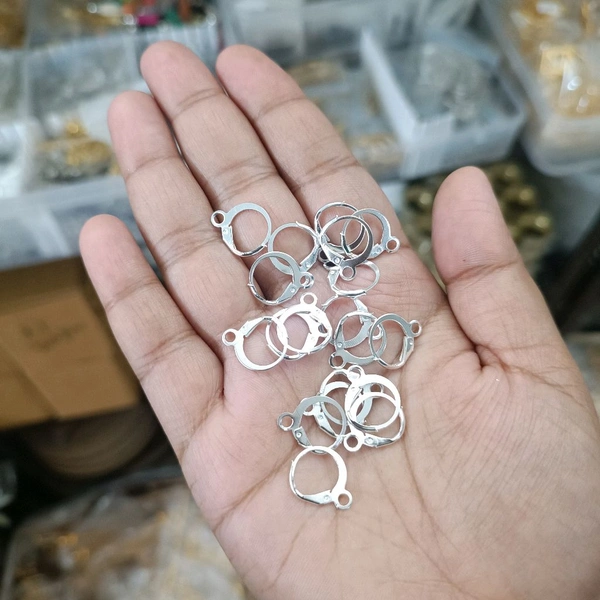Silver Earing Locks (10 Pcs)