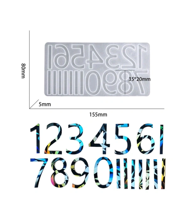 Clock Number Mold