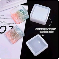 Square Storage Box / Candle Mold 