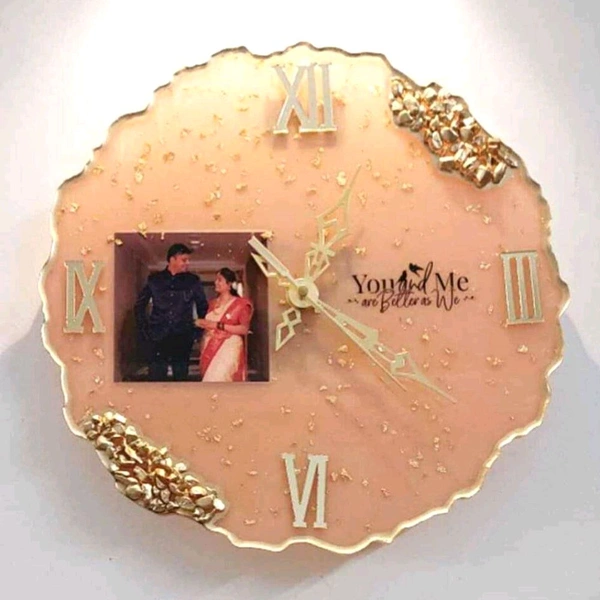 6" Inches Round Clock Mold With Centre Hole