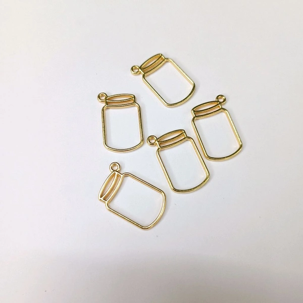 Jar 5pc Bezel Pack Gold