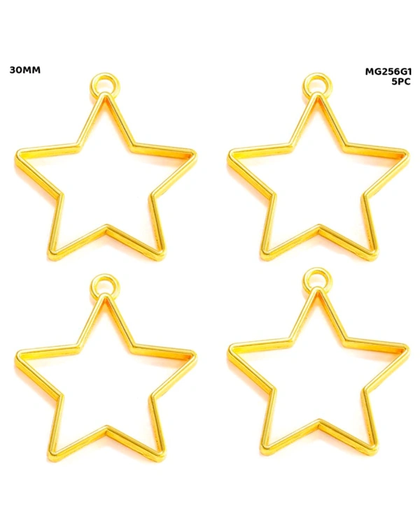 Star 5pc Bezel Pack Gold 