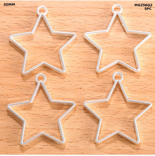 Star 5pc Bezel Pack Silver 