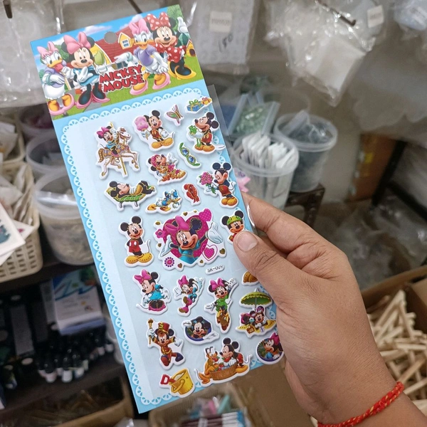 Kids Stickers For Baby Boy (1 Sheet)