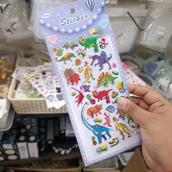 Kids Stickers For Baby Boy (1 Sheet)