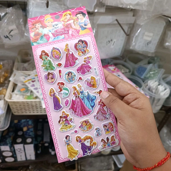 Kids Stickers For Baby Girl (1 Sheet)