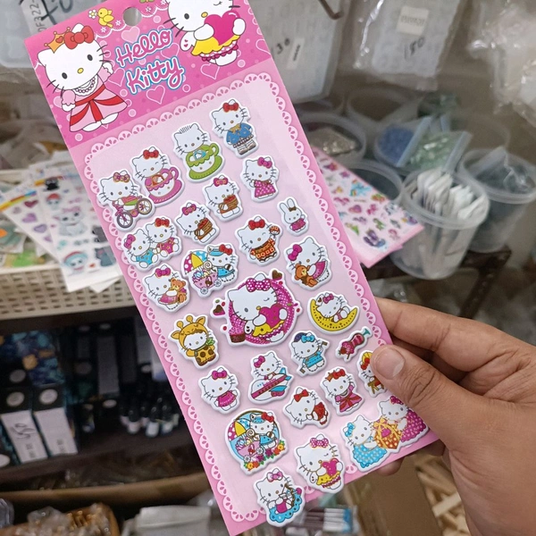 Kids Stickers For Baby Girl (1 Sheet)