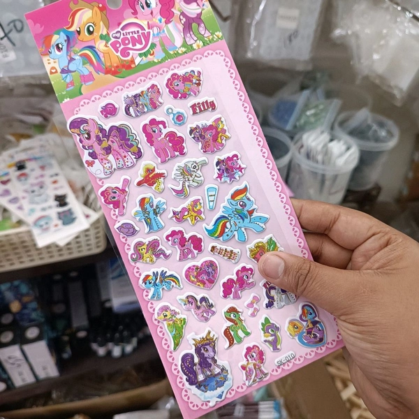 Kids Stickers For Baby Girl (1 Sheet)