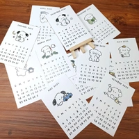 Desk Calendar 2025 (12 Calendar And One Stand)