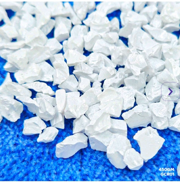 White Agate Resin Stone 450 Grms 