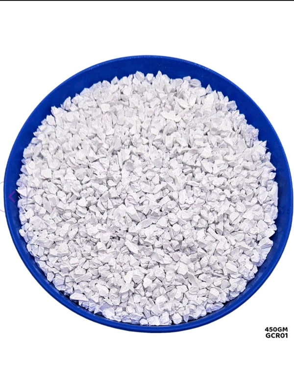 White Agate Resin Stone 50 Grms 