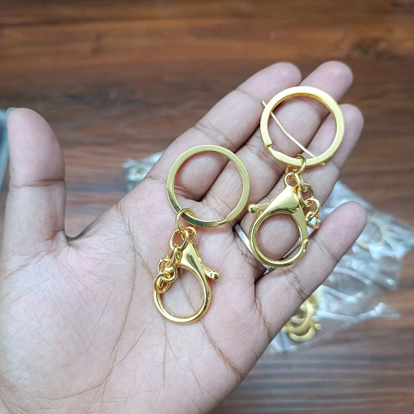 Lobster With Keyring Hook Size big (6pc Golden 