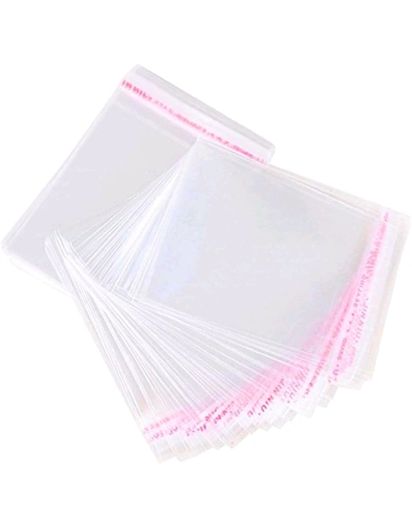 Self Adhesive Plastic Packing 3"4 Inch (50pc 