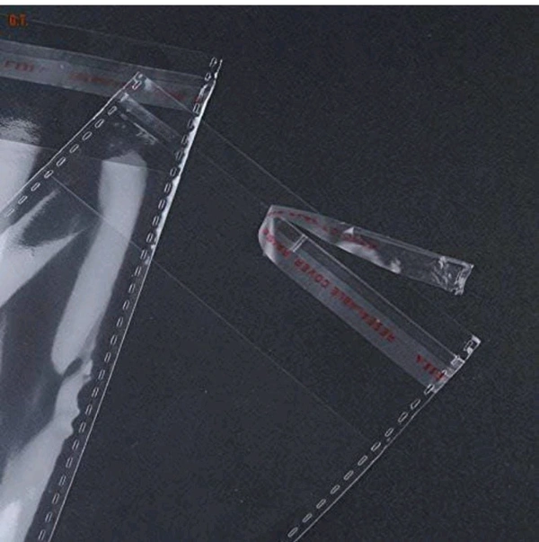 Self Adhesive Plastic Packing 4"5 Inch (50pc 