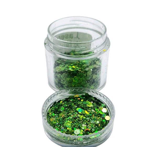 Shimmer Glitter Dark Green 