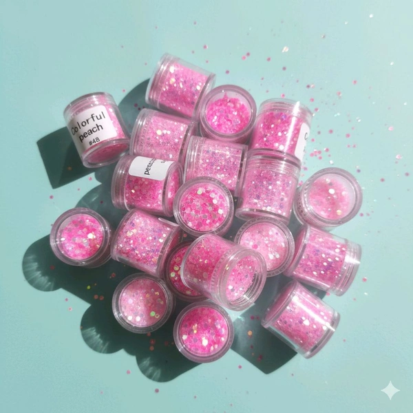 Shimmer Glitter Baby Pink 