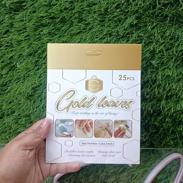 Golden Foiling / Flake  Sheets (25pc 