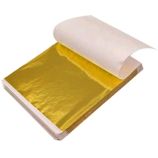 Golden Foiling / Flake  Sheets (25pc 