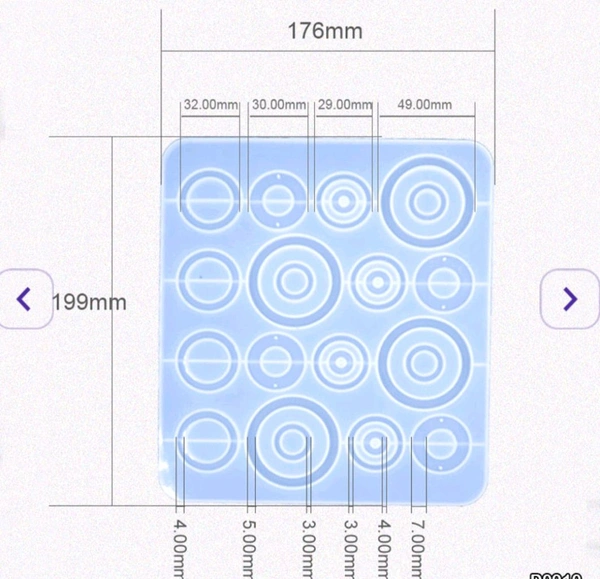 Earring Bracalets Pendant Accessories Mold 