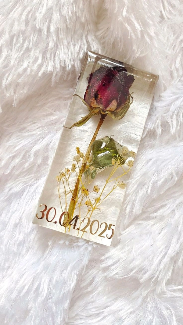 Resin Block Mold 2.65 Inch (22MM DEEP)(small) Rose Preservation 