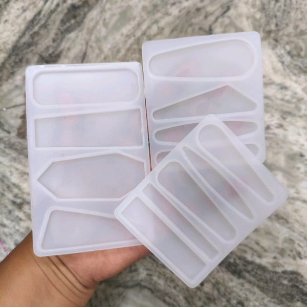 Resin Hair Clip/ Pin Mold 3pc Combo 