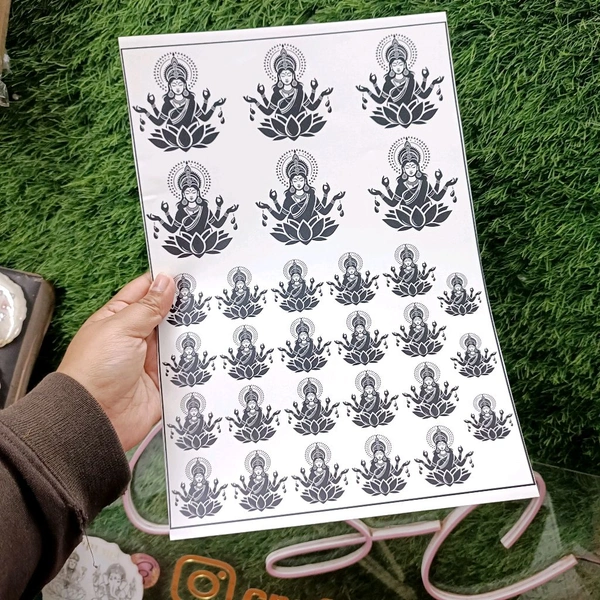 A4 Insert Sticker Sheet ( Lakshmi Ji )