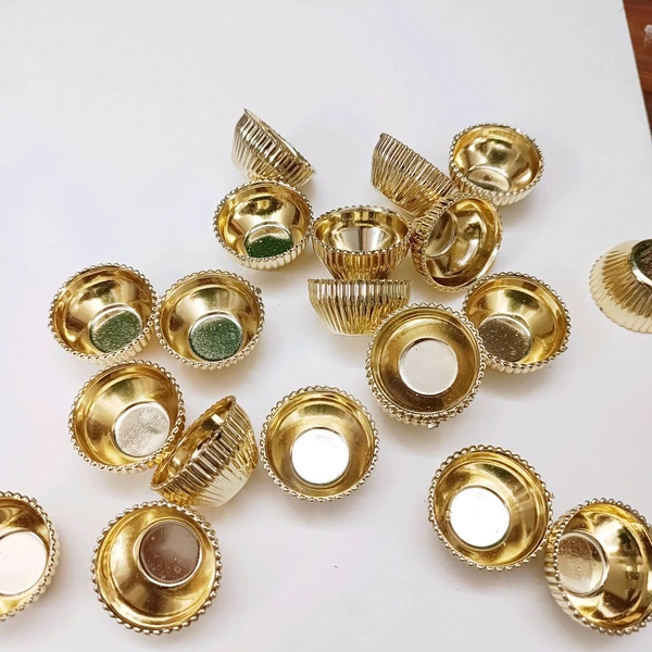Golden Katori/ Wati 100 Pcs (3cm)