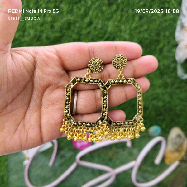 Resin Jhumka Base Pair 