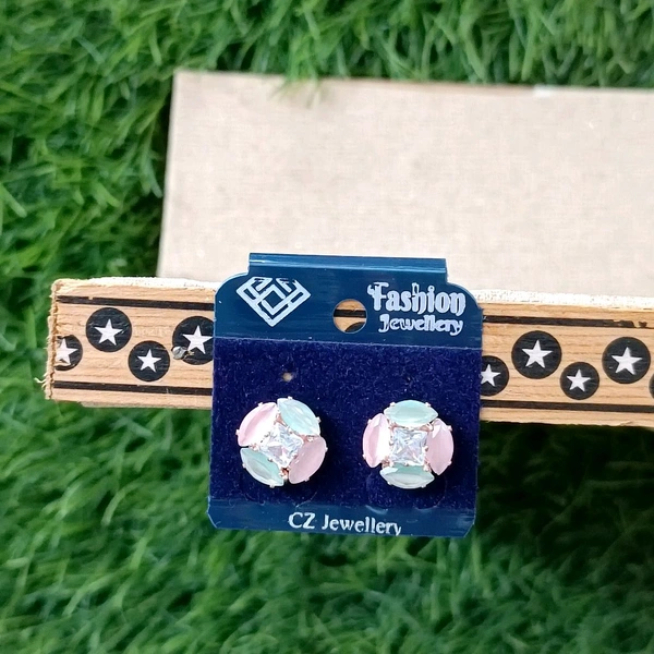 Round Multi Colour Earing 