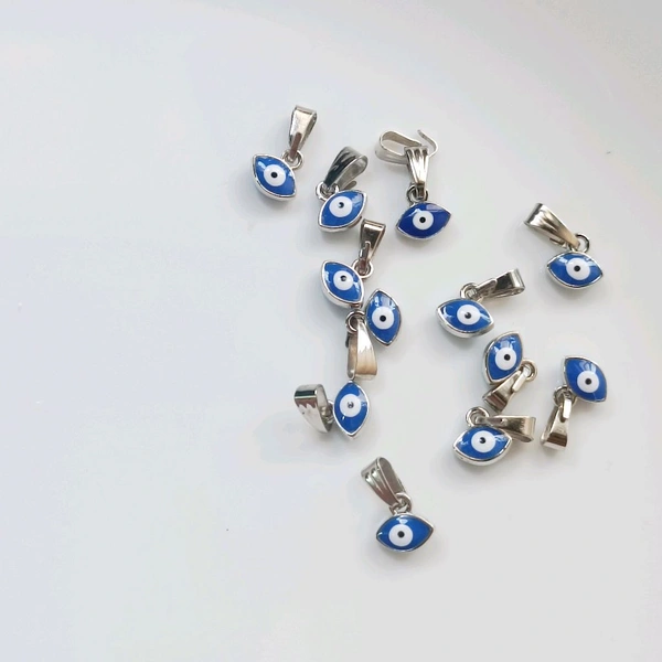 Minimal Evil eye Charm Pack Of 10 Pc 