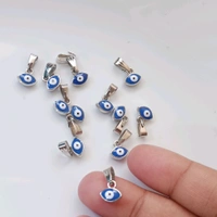 Minimal Evil eye Charm Pack Of 10 Pc 
